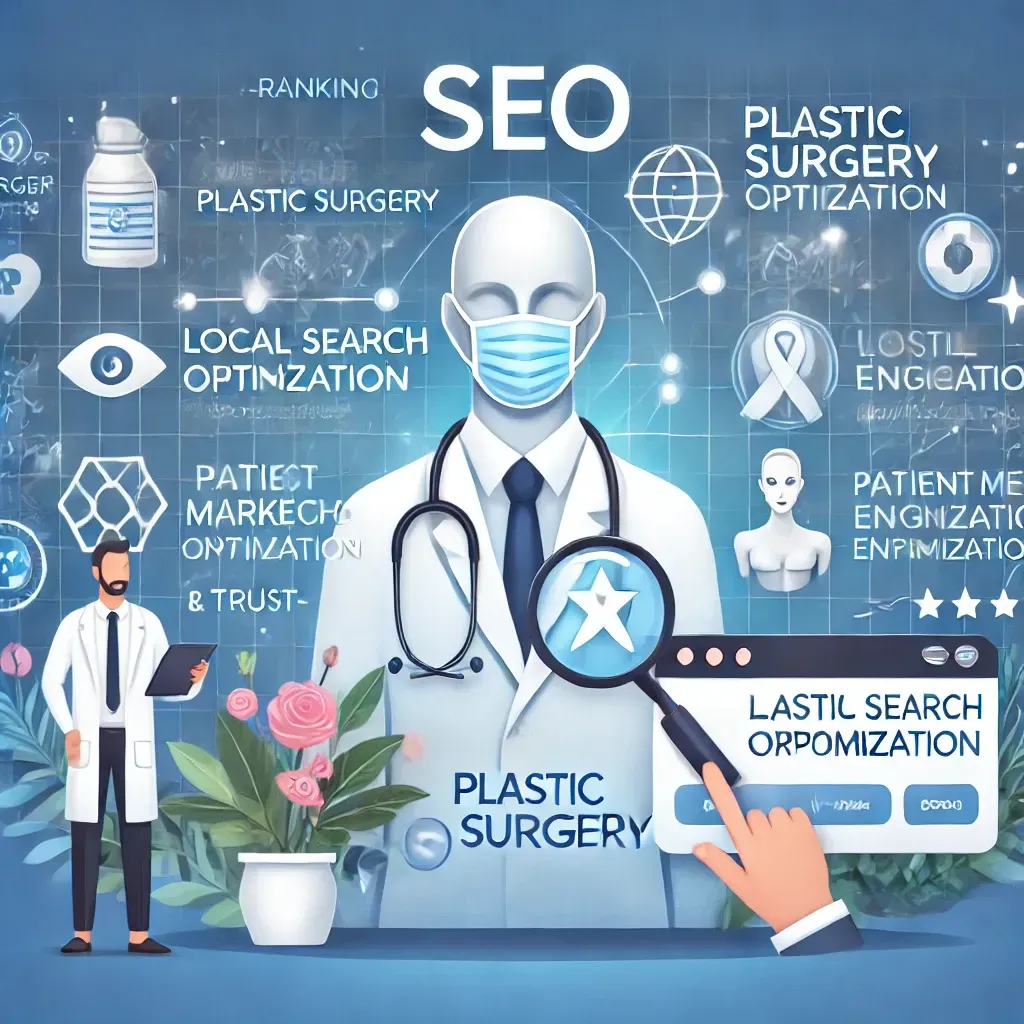 A doctor is wearing a mask and holding a magnifying glass.