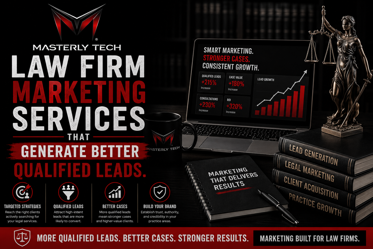 Law firm marketing service for attorney websites