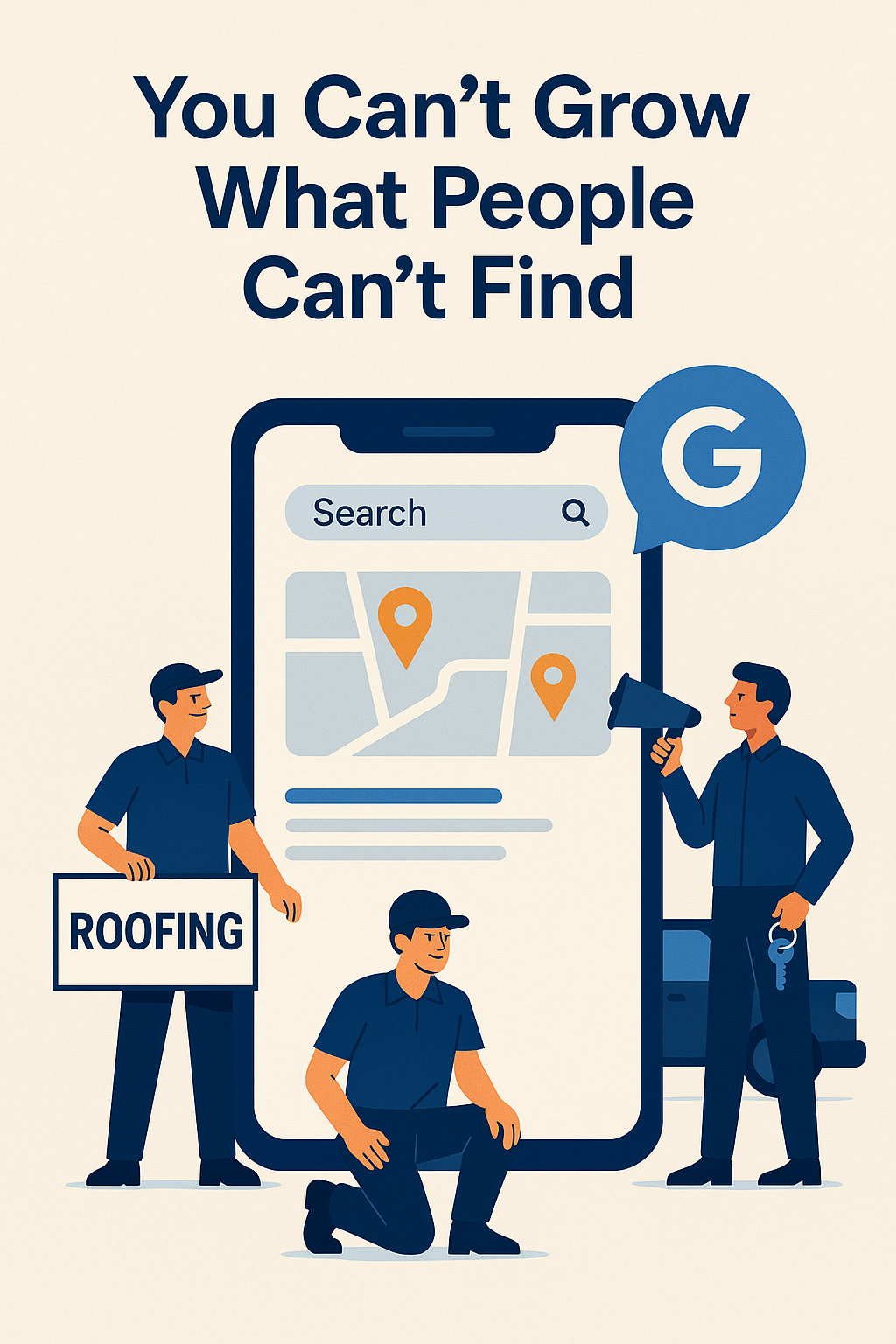 A digital illustration features the bold headline 