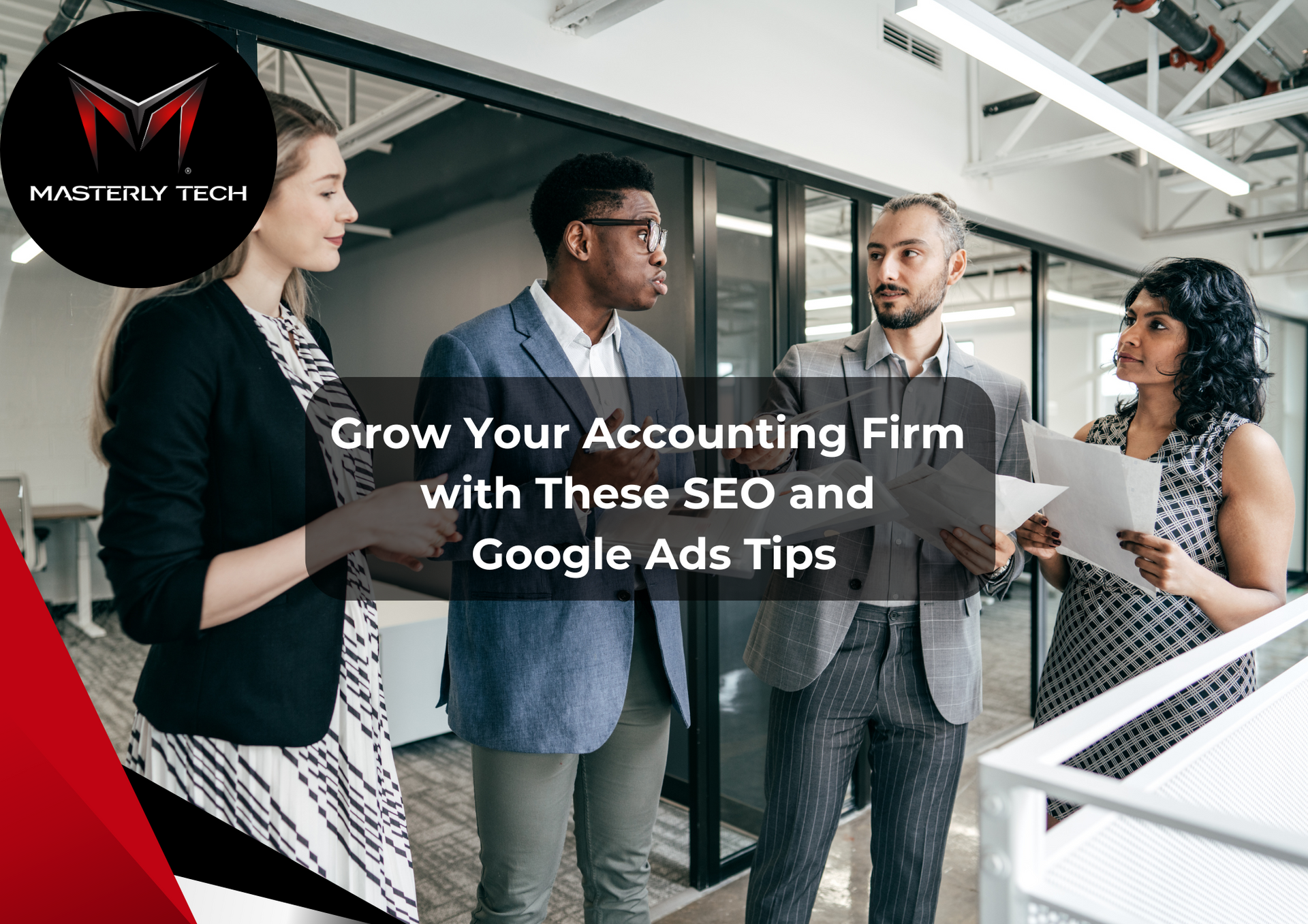 Graph showing SEO strategies for accountants to improve visibility.