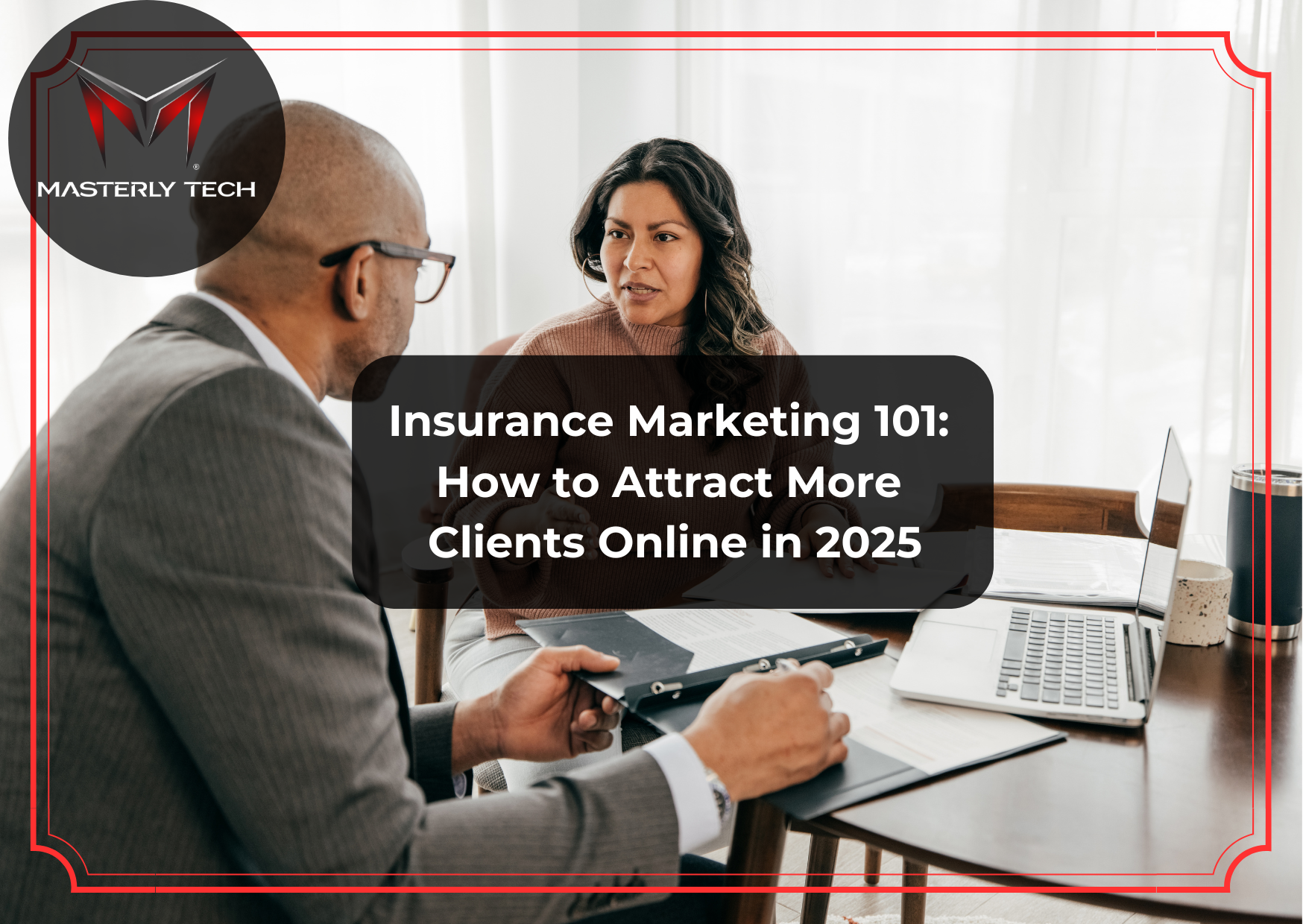 Illustration of effective insurance marketing strategies in action.