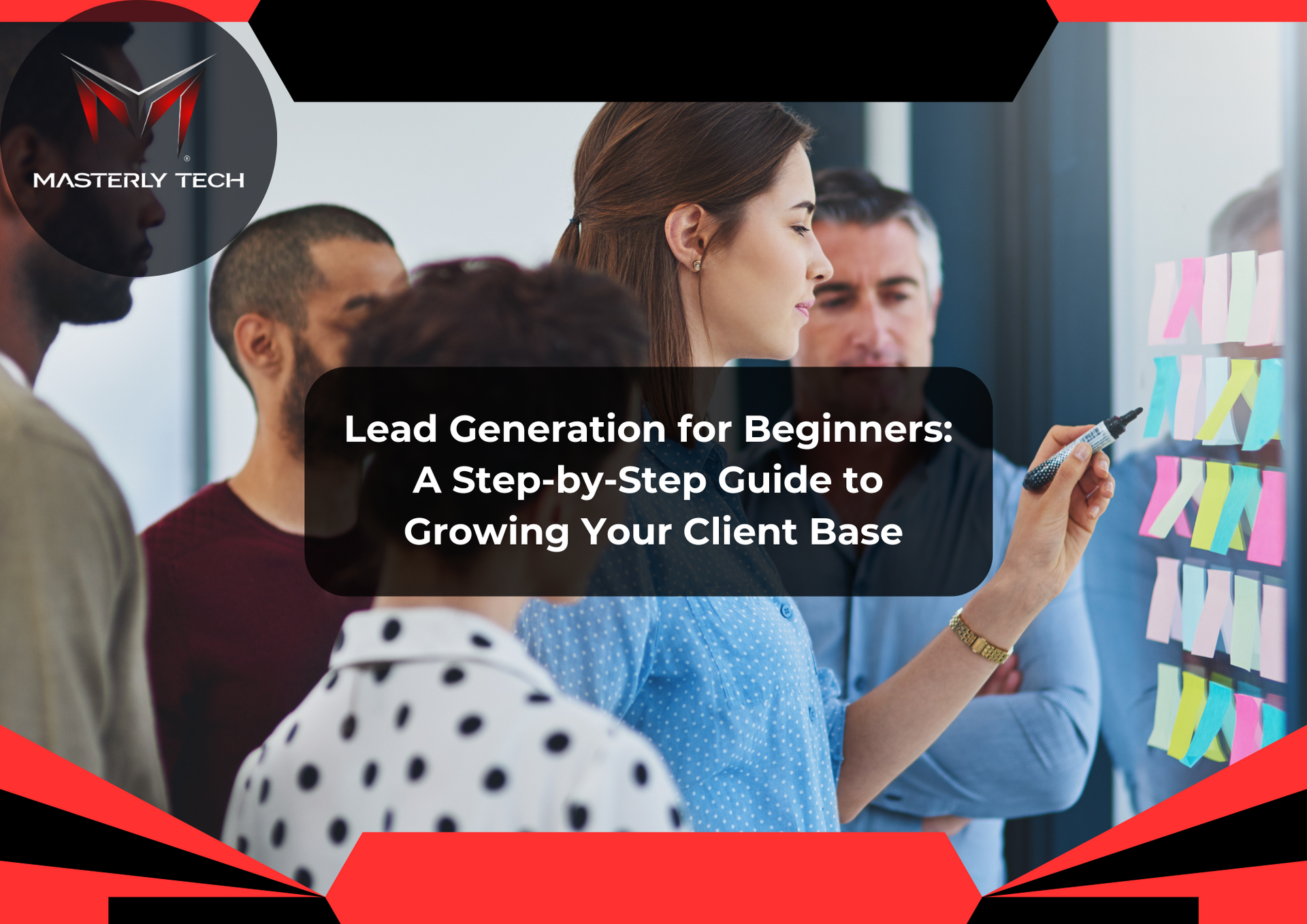 Illustration of effective lead generation best practices for business growth.