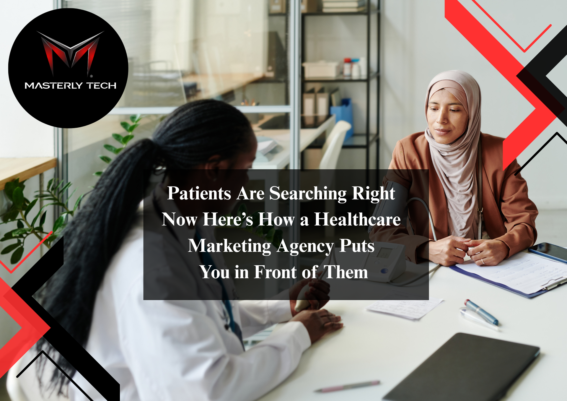 Team at a healthcare marketing agency developing strategy.