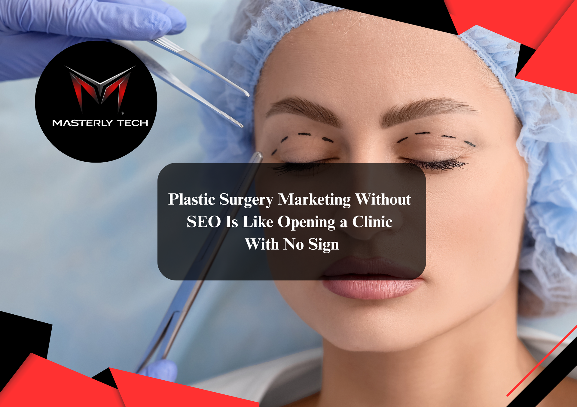 Digital marketing team promoting a plastic surgery clinic online.