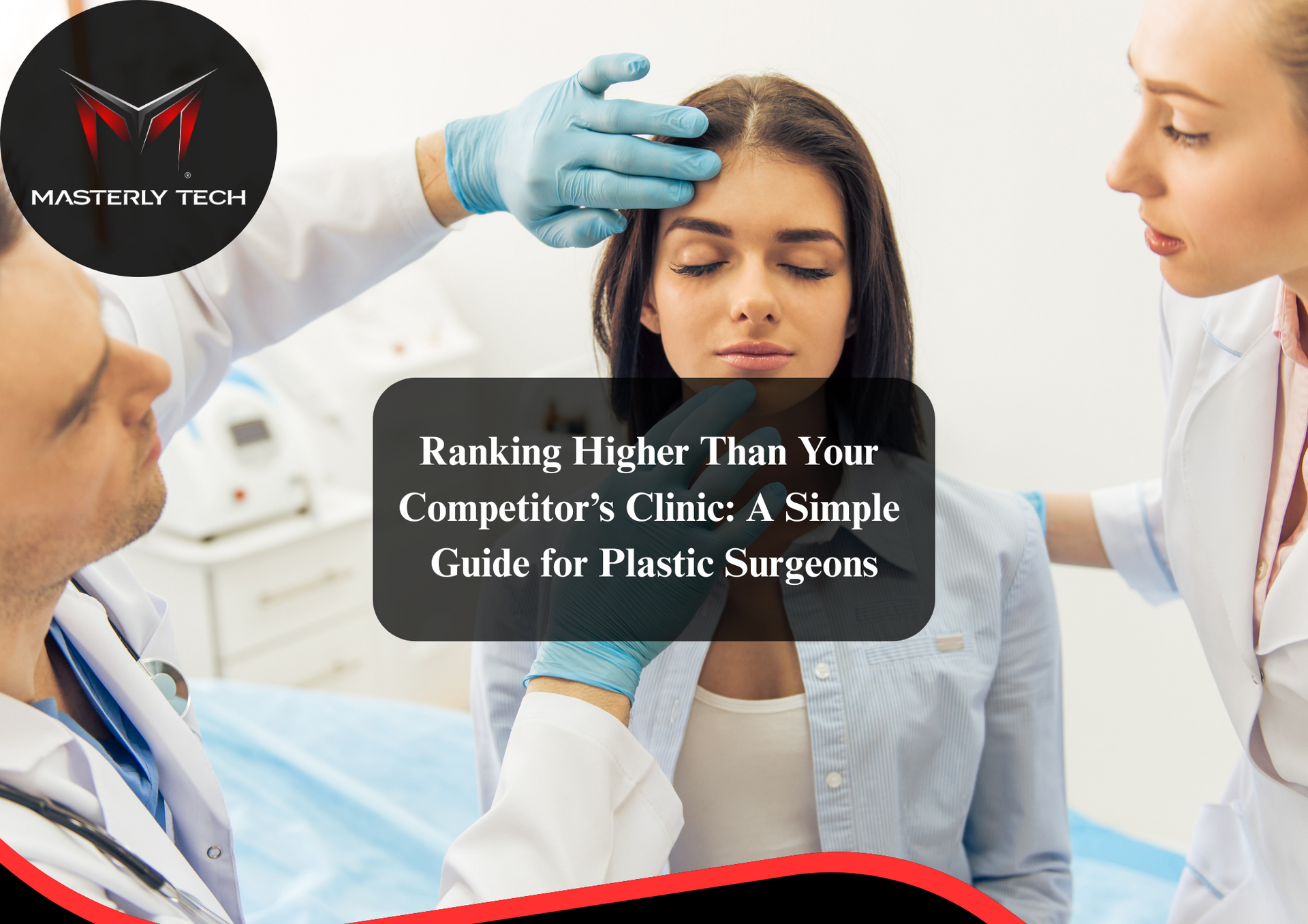 Plastic surgery marketing strategy illustration.