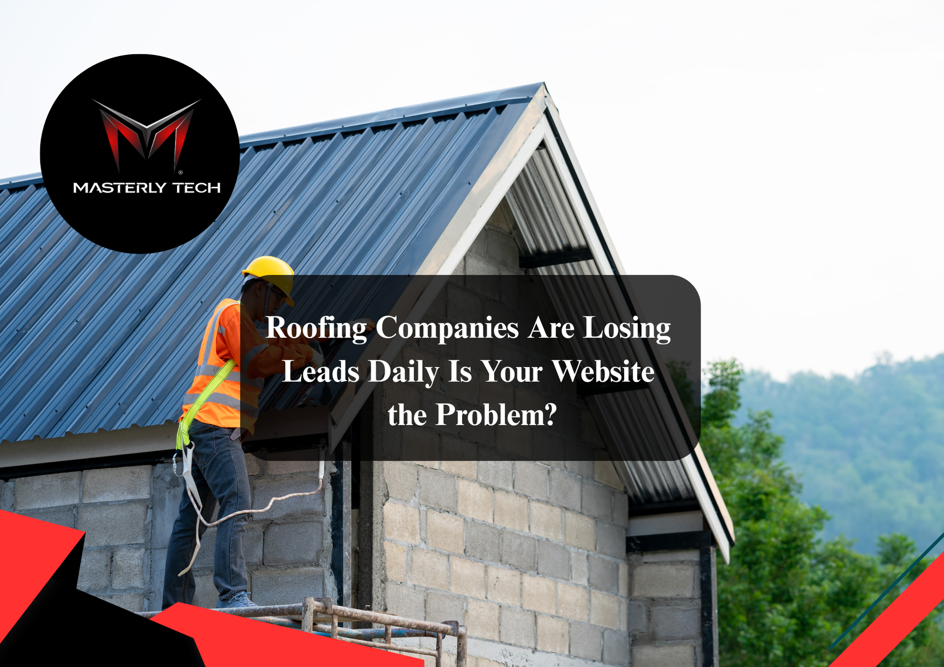 Roofing website design for contractors showcasing services online.