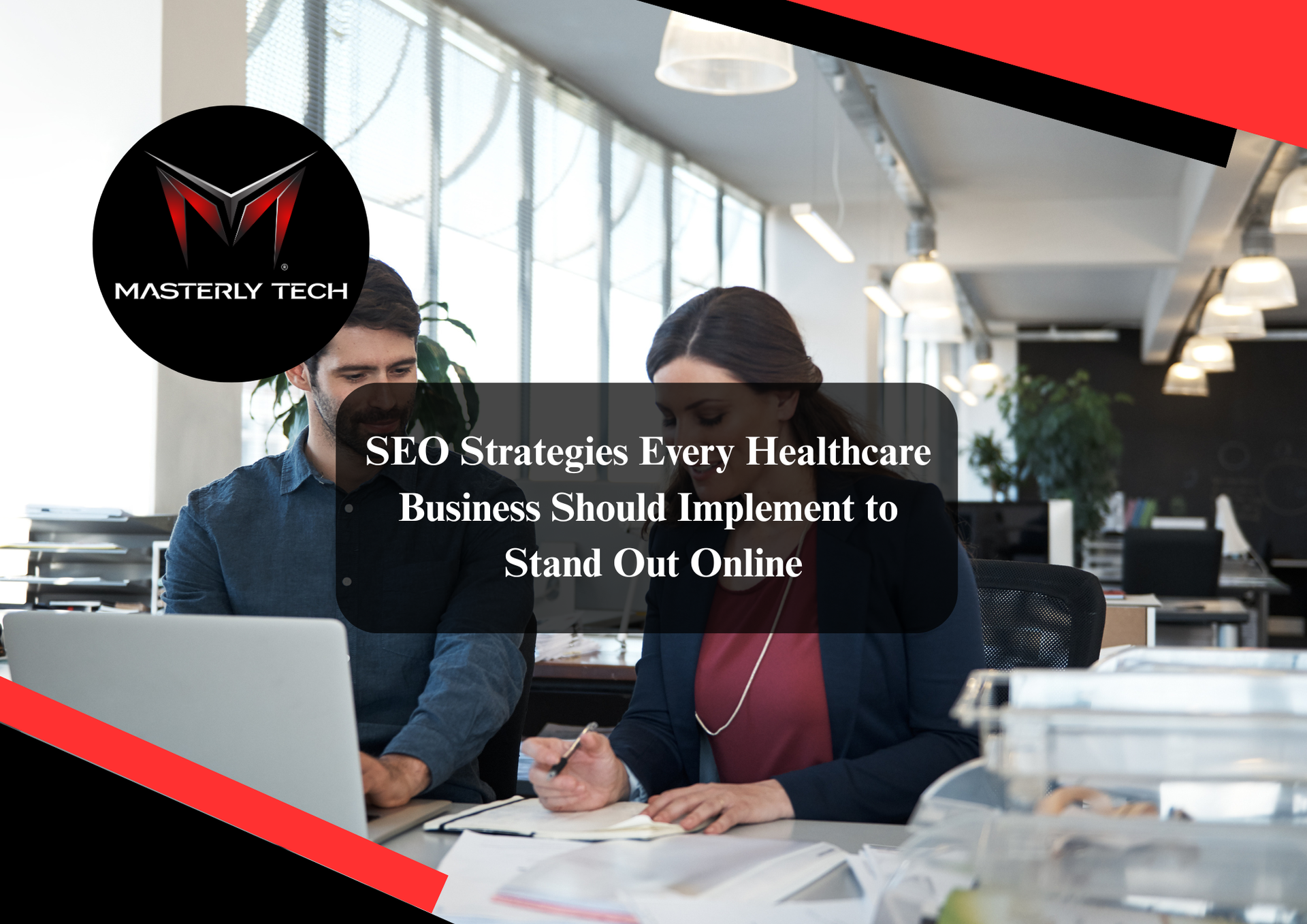 Healthcare SEO strategy dashboard improving online visibility and patient growth.