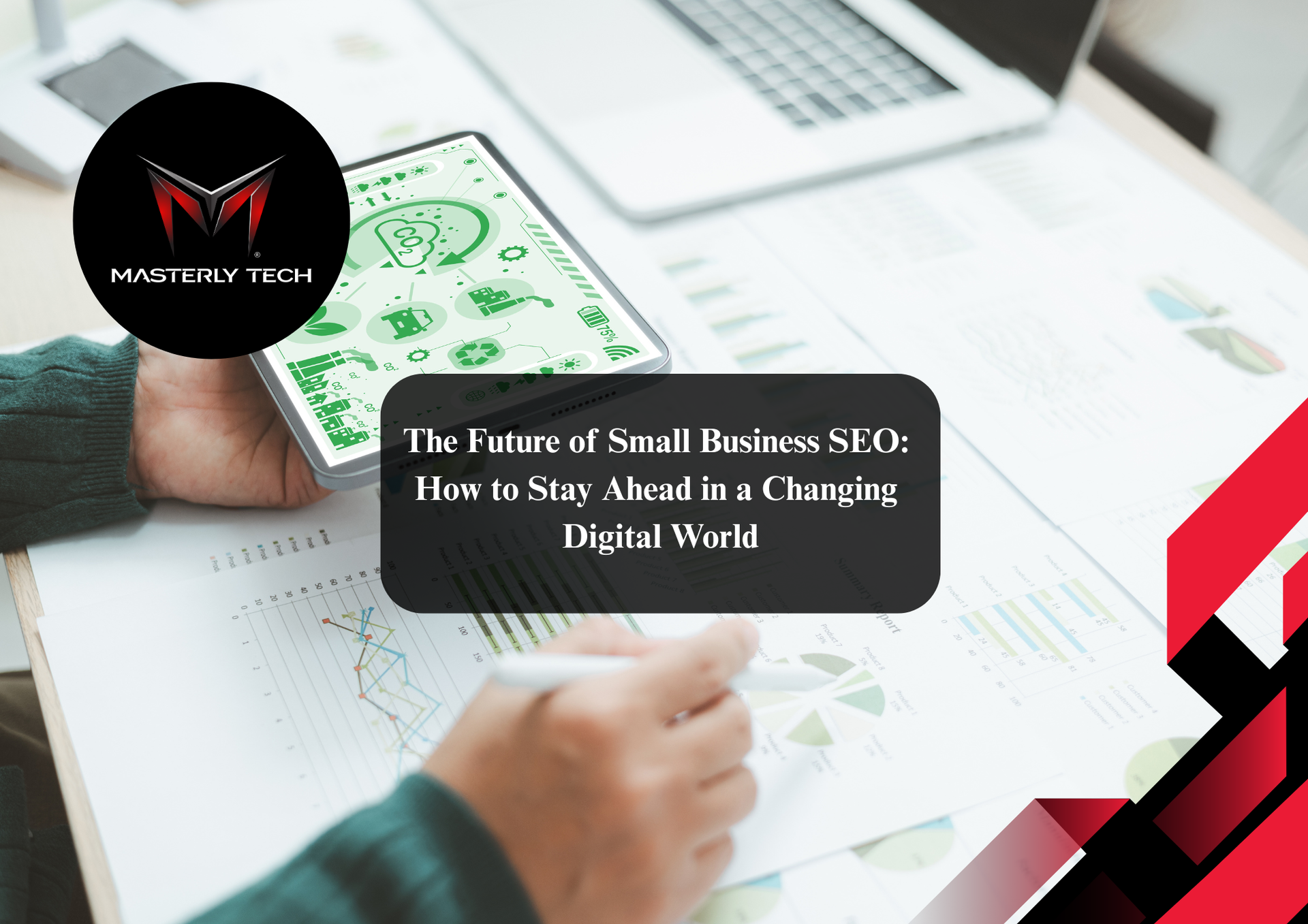 Small business SEO services team working on website optimization.