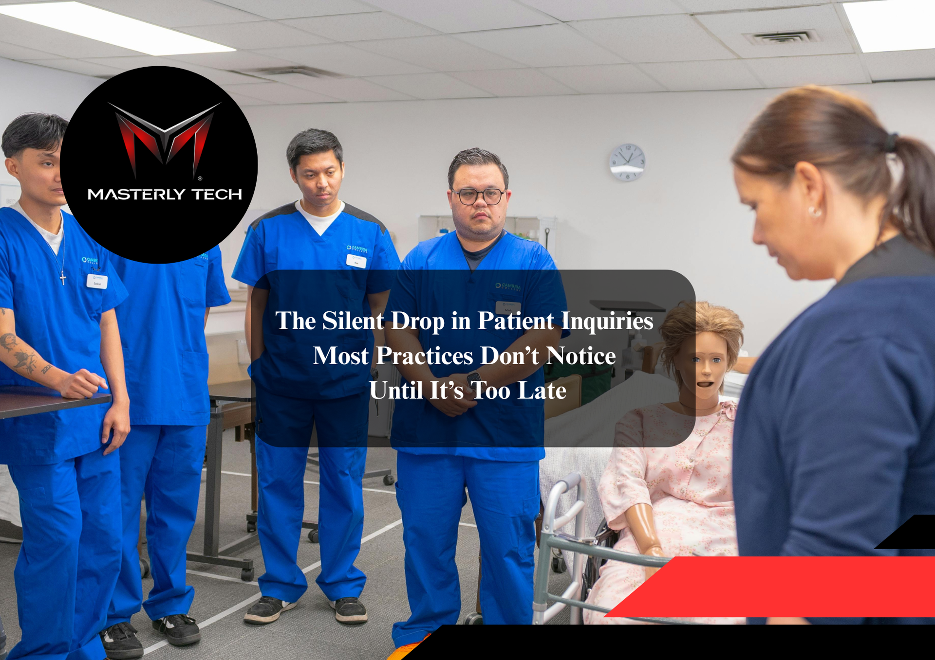 Healthcare marketing agency team planning digital strategy for clients.