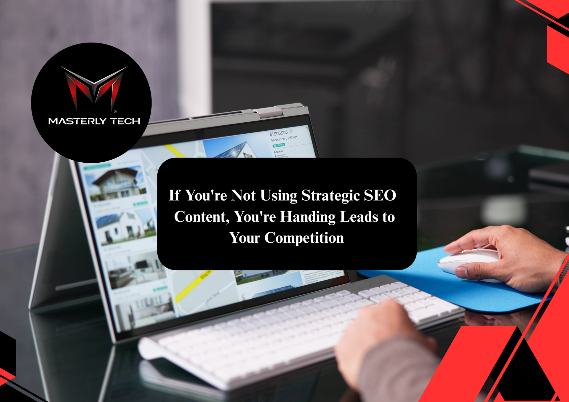 Google Ads campaign dashboard for real estate marketing and realtor lead generation.
