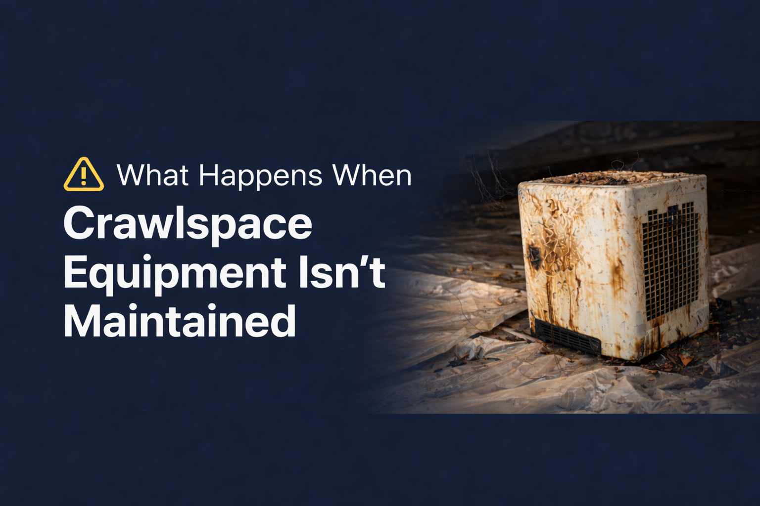 Man in black jacket talking about fungal growth and moisture issues.