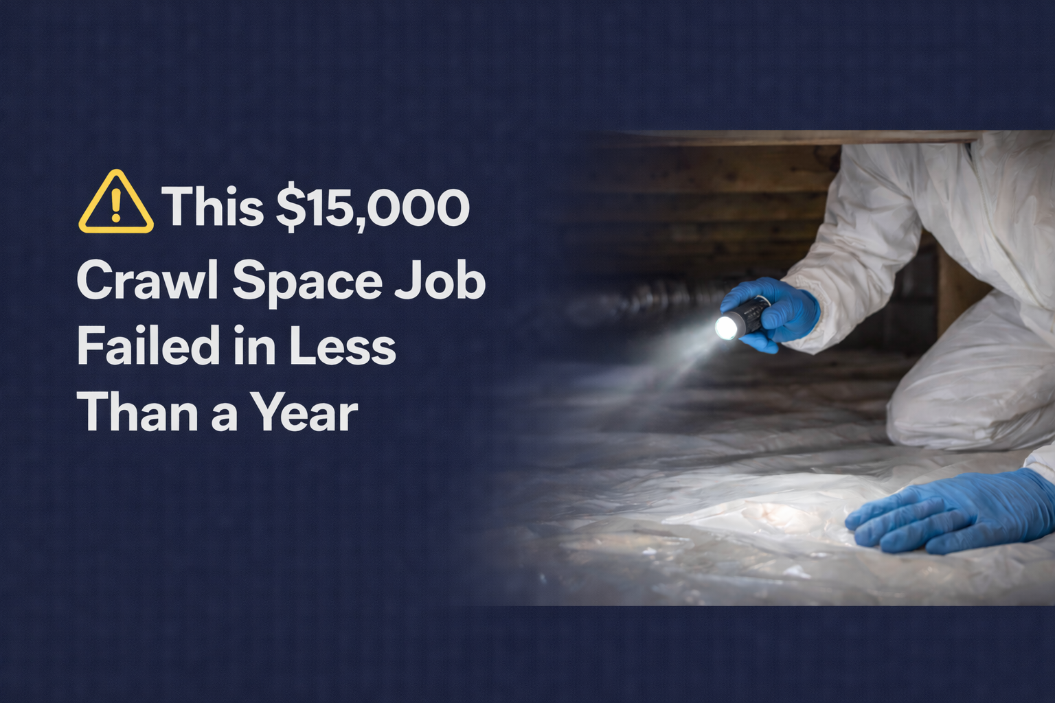 Man in dark jacket looking perplexed, text 