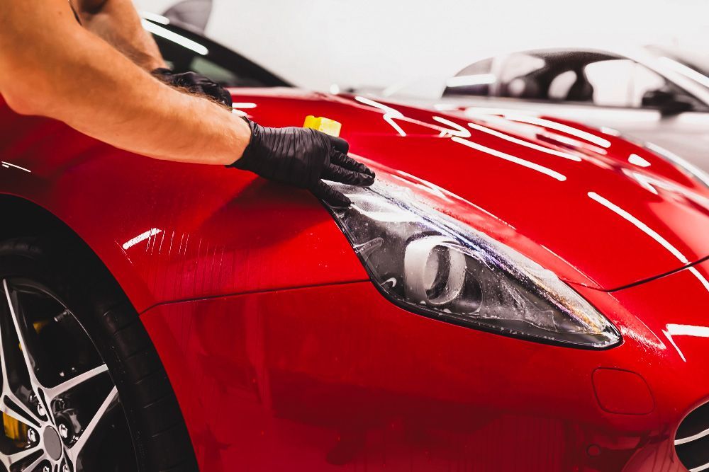 Expert Red Card Detailing — Old School Custom And Collision in Fawkner, VIC