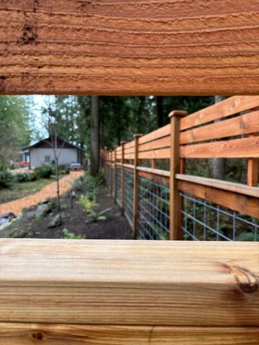 Wood Gate — Snohomish, WA — Essential Fence Center