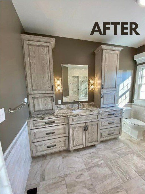 Bathroom Remodeling  After— St. Joseph, IL — Campbell Construction