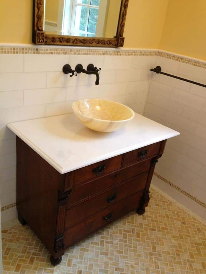 Toilet room with Cabinet & Drawer — Carmel, NY — ANJU Enterprises LLC
