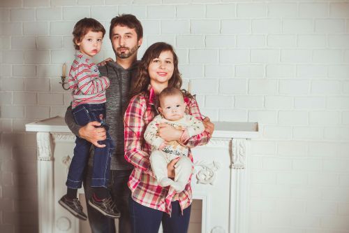 Emily and James Parker, young parents stayng fit