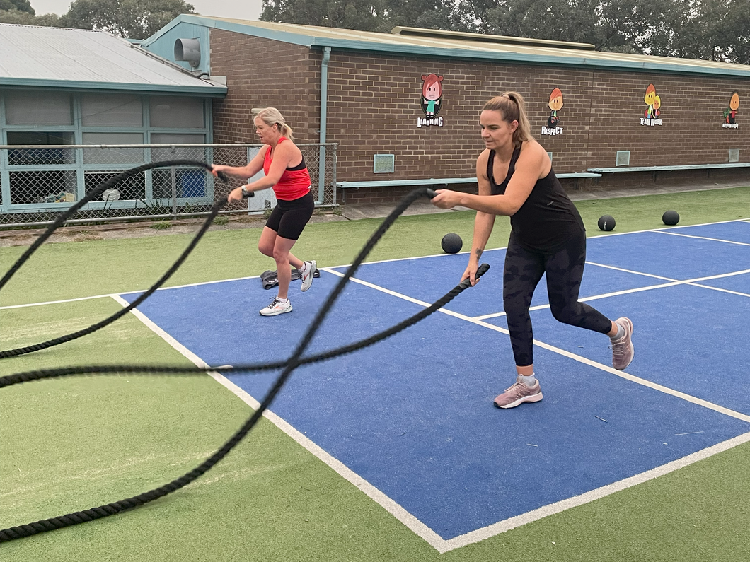 Outdoor Group Fitness Training