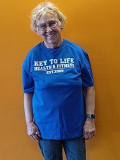 Raelene Baker our March Member of the Month.