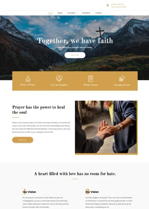 outdoor website design