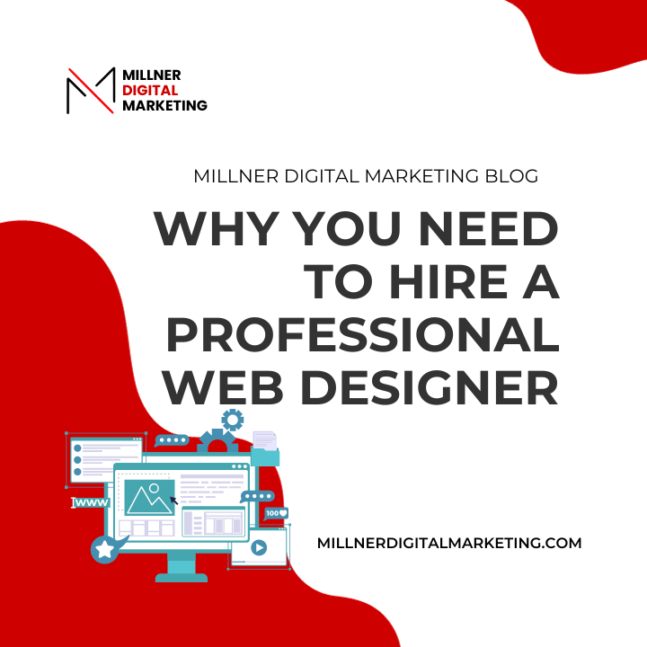 Blog post photo thumbnail about why you need to hire a professional web designer