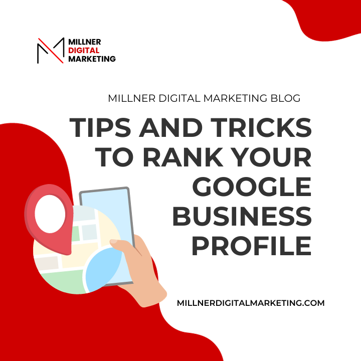 Blog photo describing tips and tricks to rank your business listing on Google. 