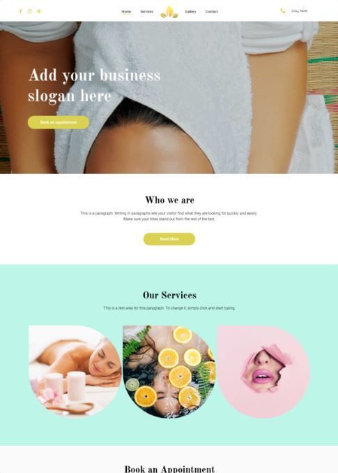 spa website design