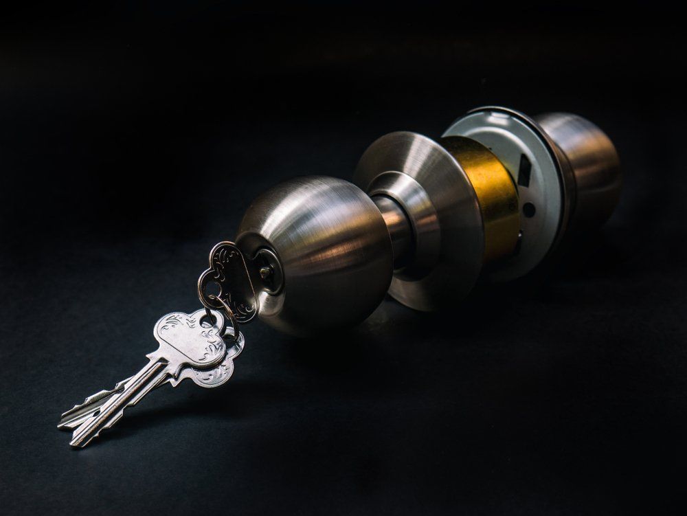 Door Knob With Keys — CTS Locksmiths in Aura, QLD