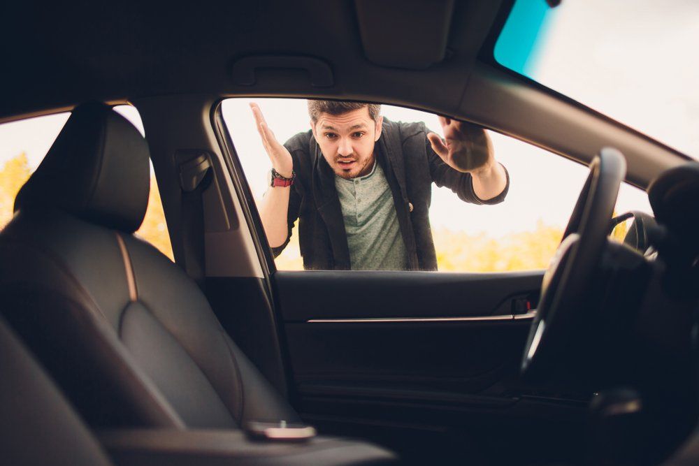 Man Forgot The Key Inside of His Car — CTS Locksmiths in Maroochydore, QLD