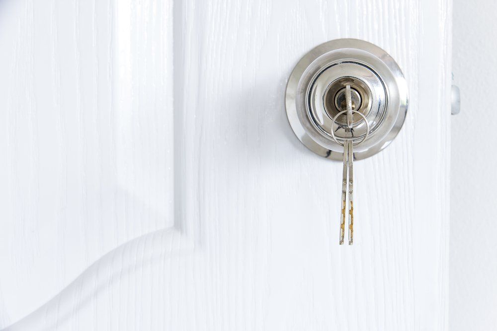 New Installed Locking Door Knob With Key — CTS Locksmiths in Maroochydore, QLD