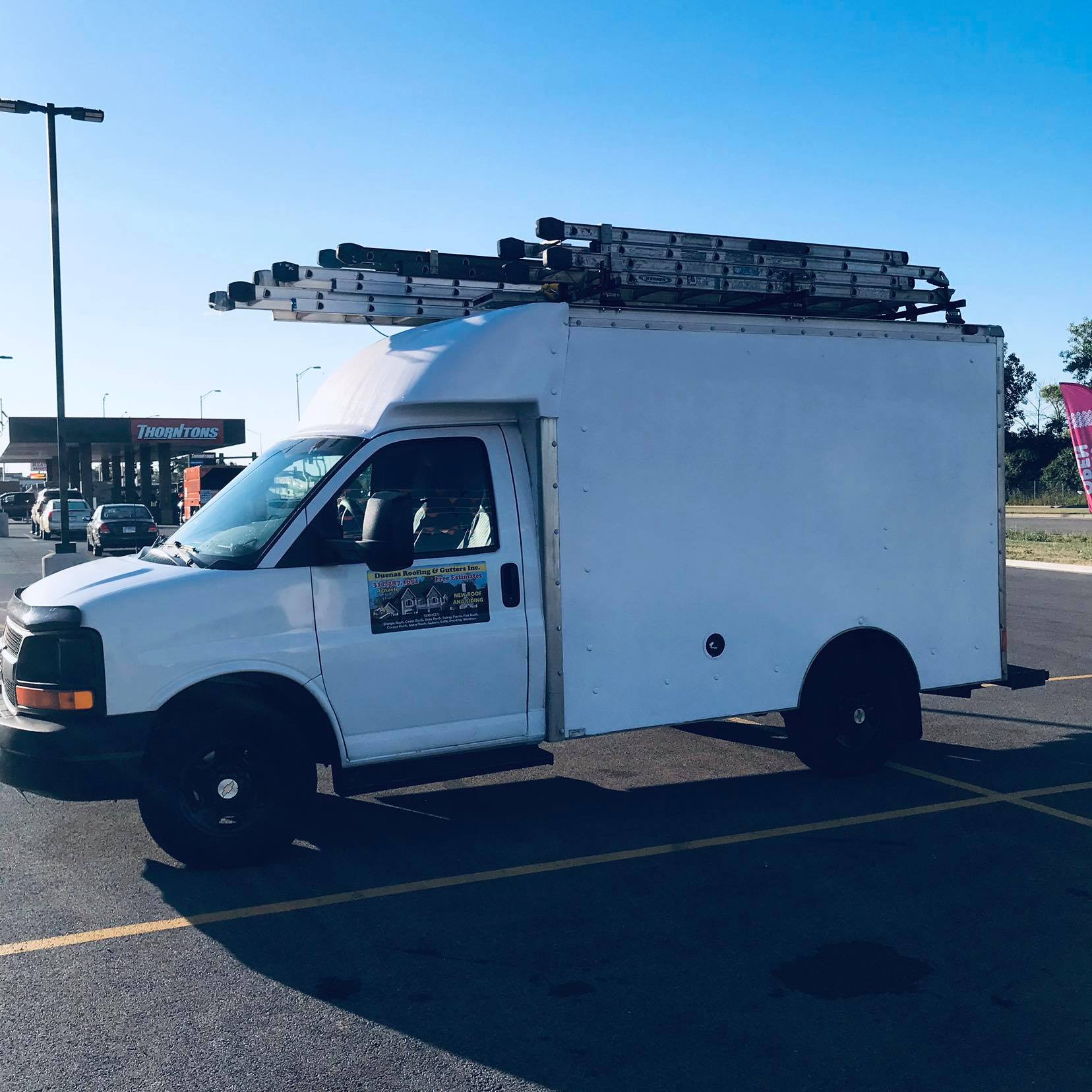 Service Van — Markham, IL — Duenas Roofing & Gutters Inc
