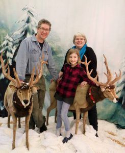 Family in the Reindeer Room