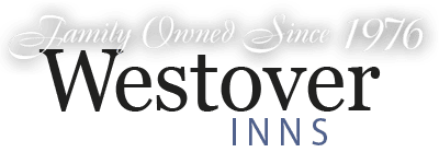 The westover inns logo is a family owned inn since 1976.