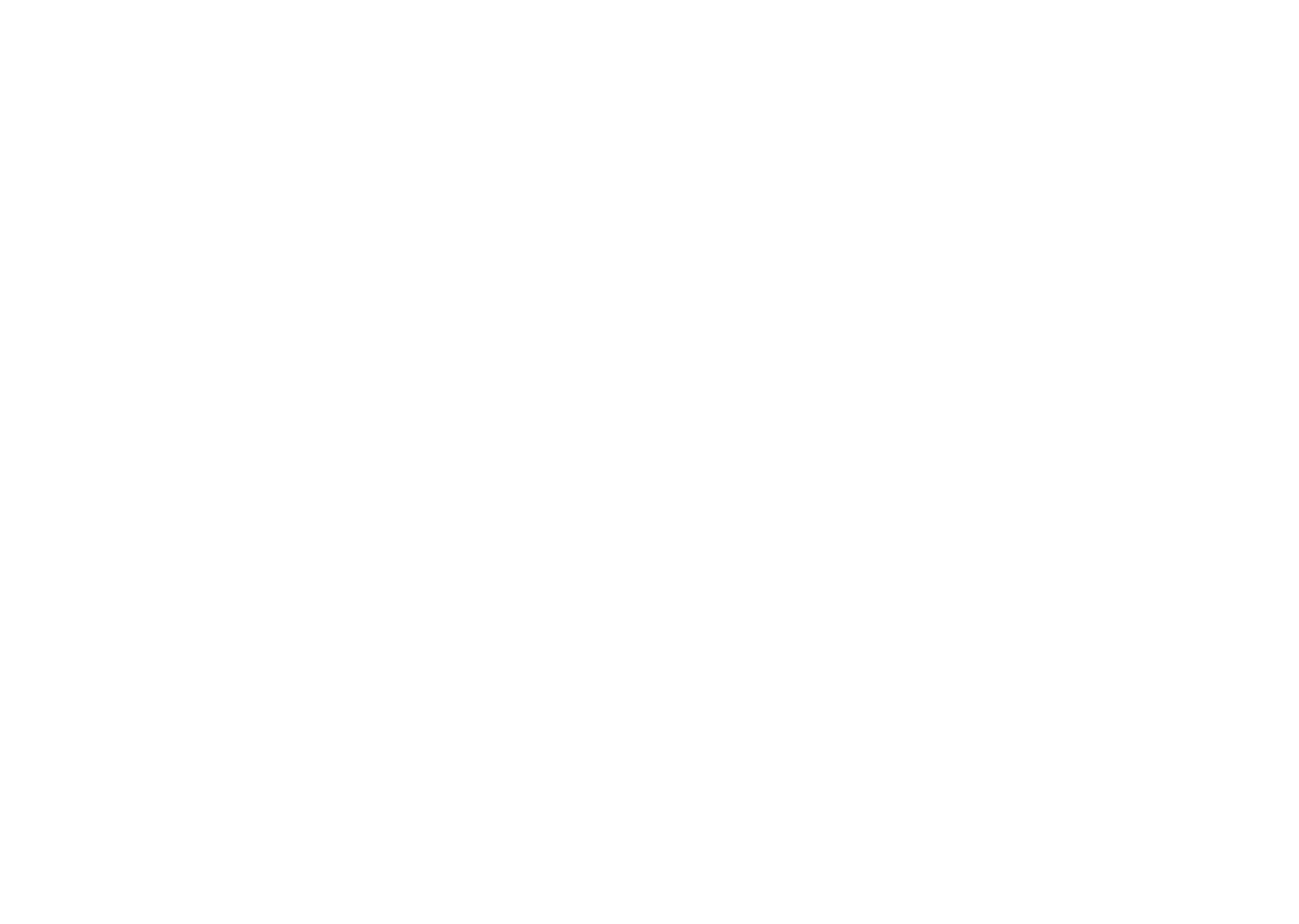 White line drawing of a house with the words 