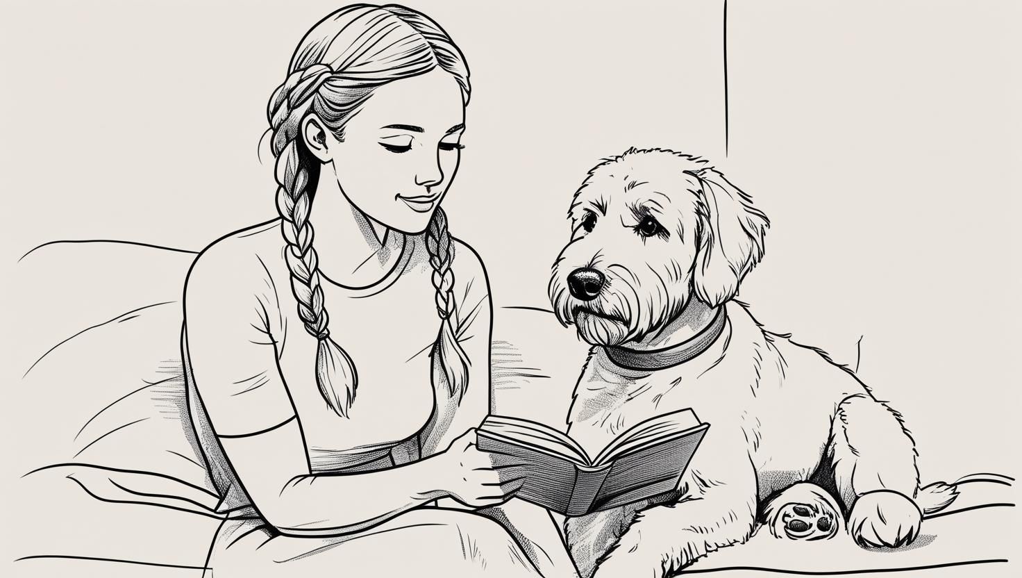 Me with my dog, sharing the connection behind animal readings.