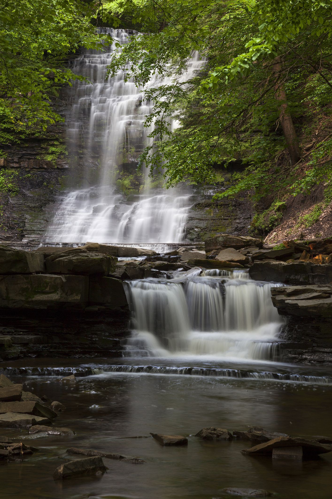 Plotter Kill Falls,  Plotter Kill Preserve,  Rotterdam NY