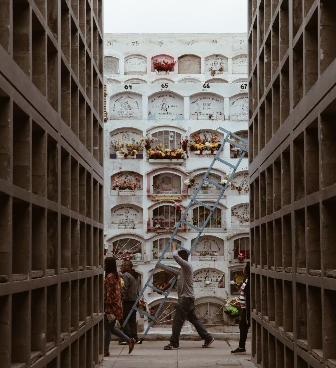 Lavorazione marmi per arte funebre