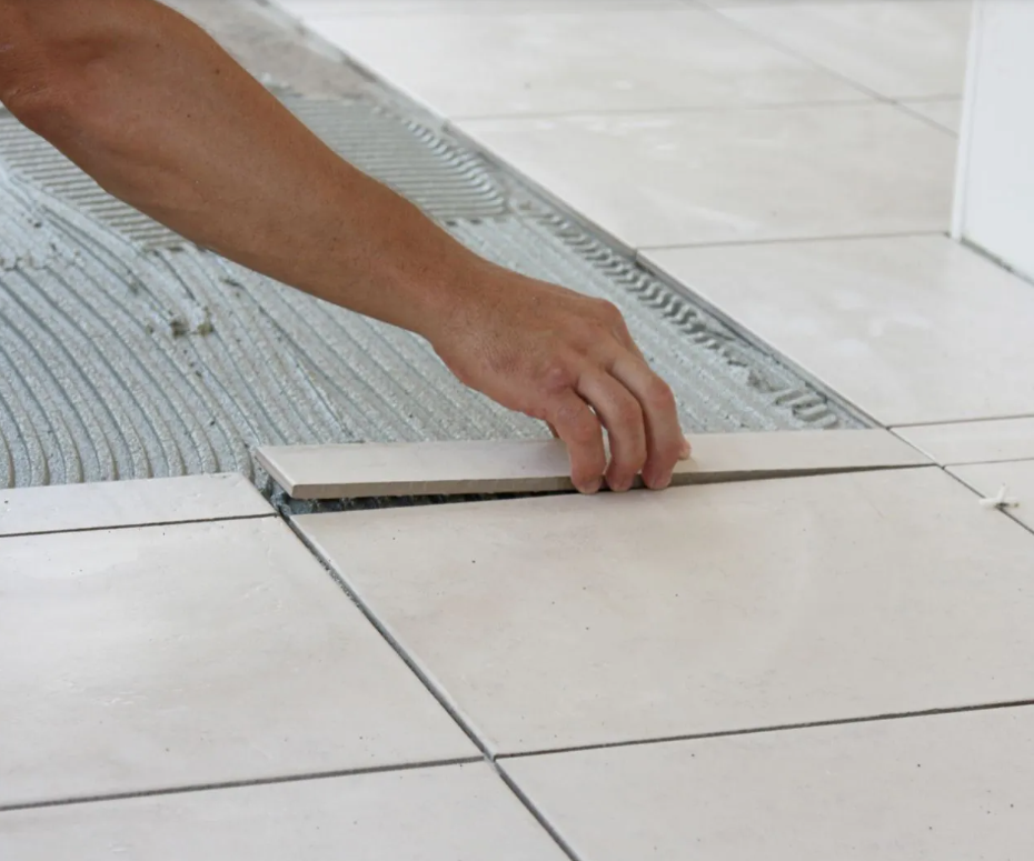 Posa di piastrelle