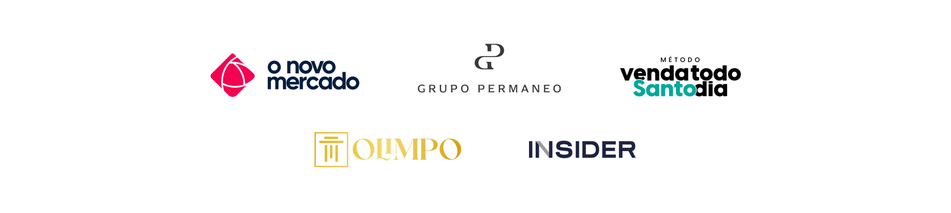 Varias empresas que patrocinam a o Hotmart Fire.