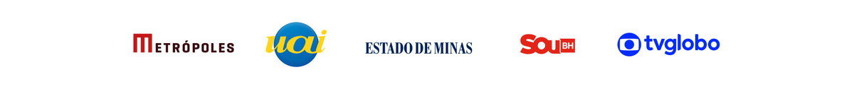 Um monte de logotipos em um fundo branco, incluindo o Google