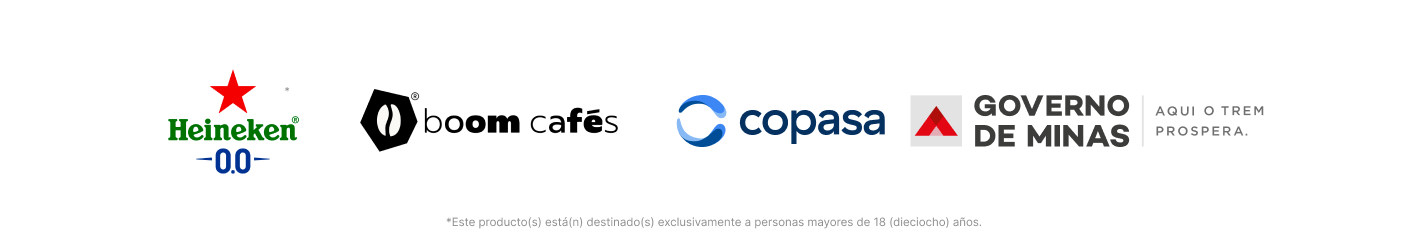 Um monte de logotipos em um fundo branco, incluindo o Google