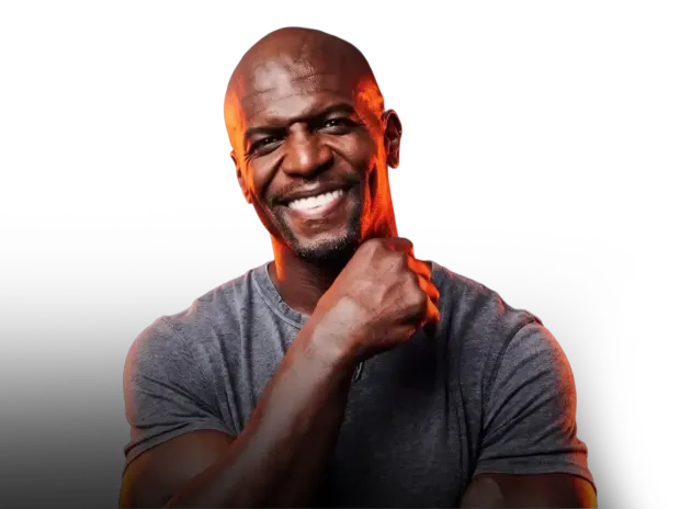 Descrição do Terry Crews confirmado no Hotmart FIRE 2026.