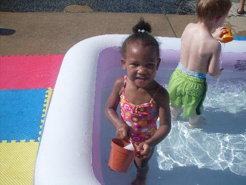 Kids At Swimming Pool