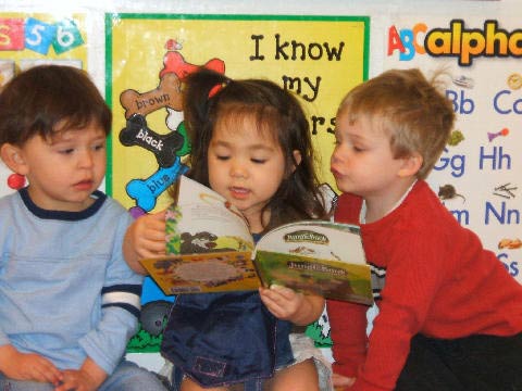 Kids Reading a Book
