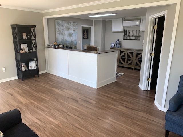 Receptionist area at Buie & Cole Funeral Home - Rison