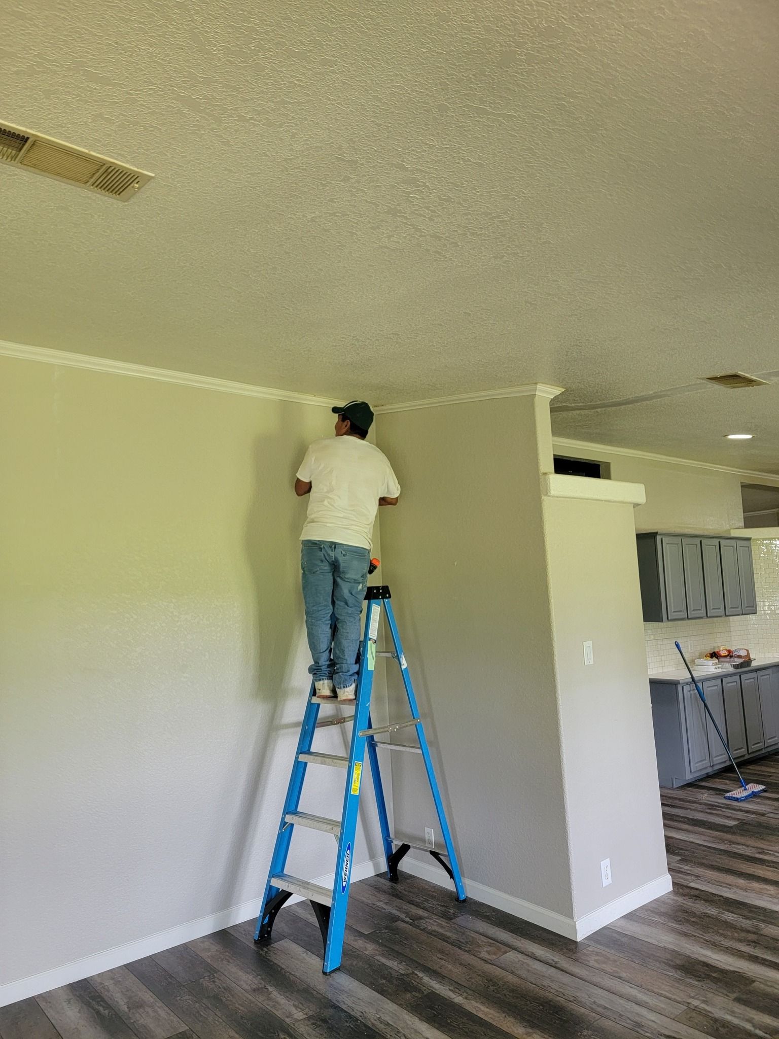 Man Painting — Rockwall, TX — Joplin Mobile Maintenance