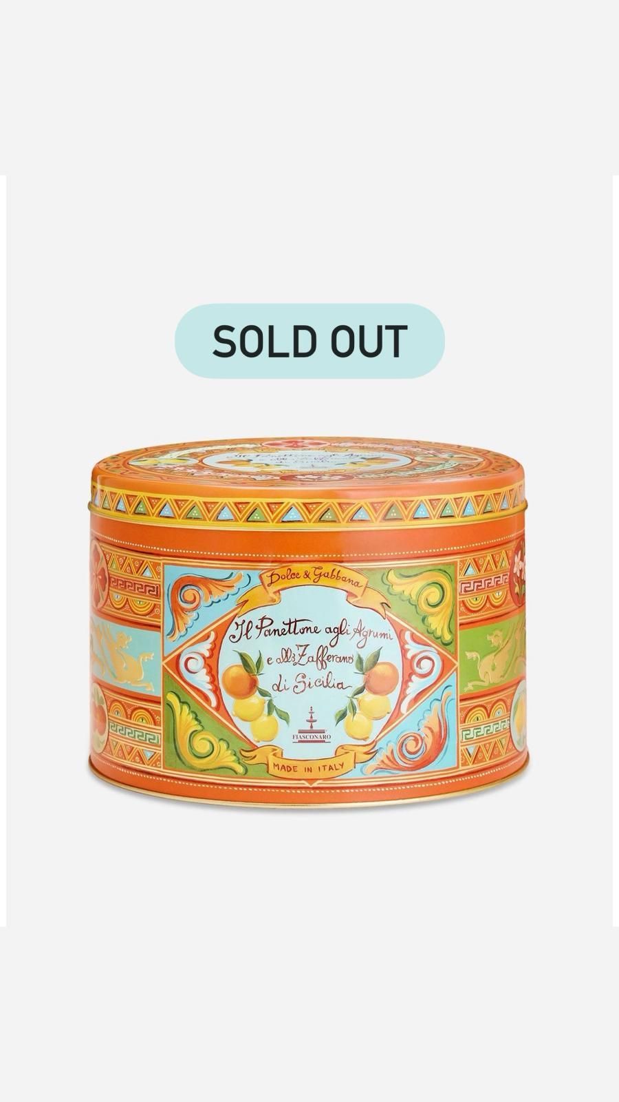 DOLCE GABBANA BLIK ORANJE GROOT