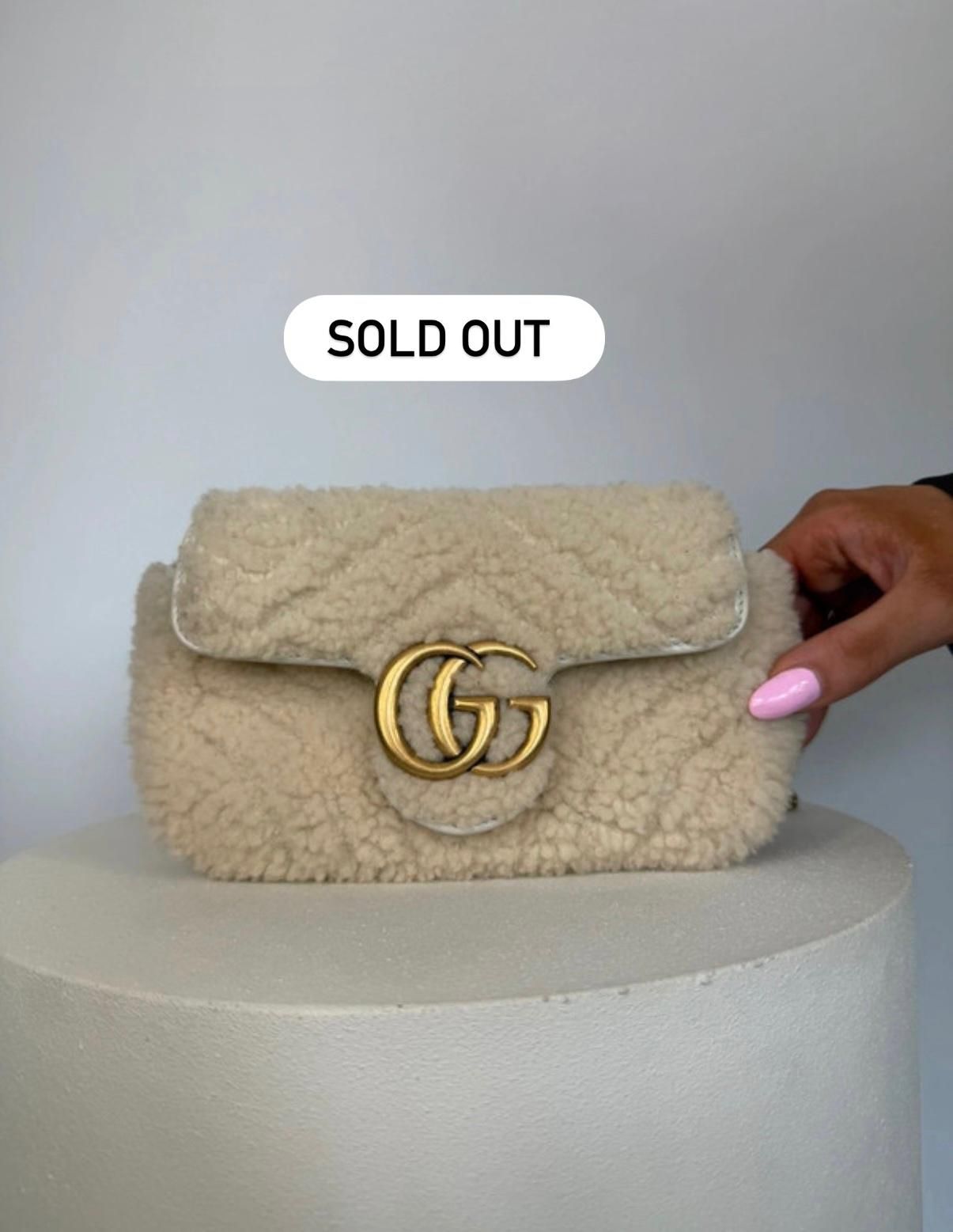 GUCCI MARMONT TAS BEIGE