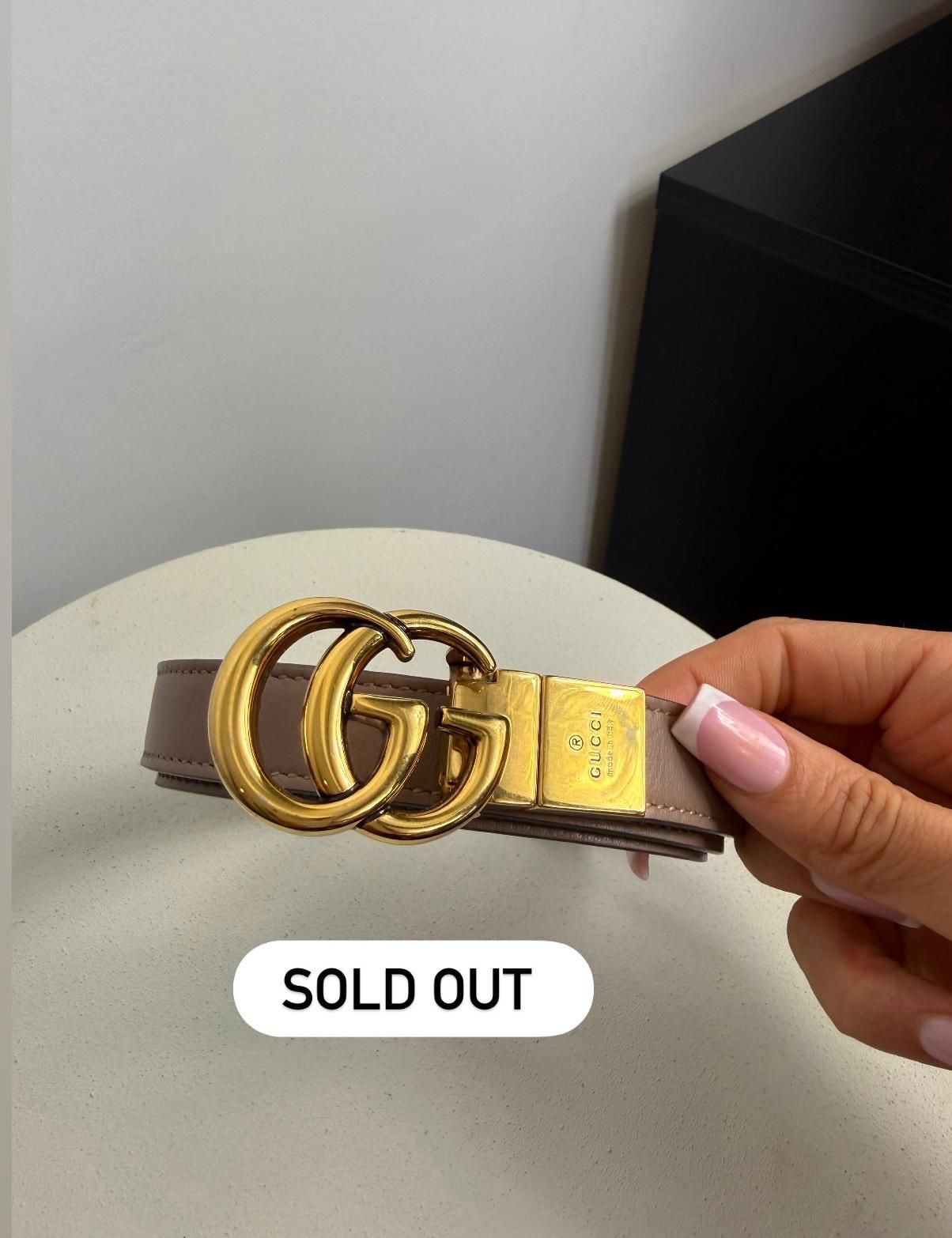 Gucci Riem Beige/Zwart