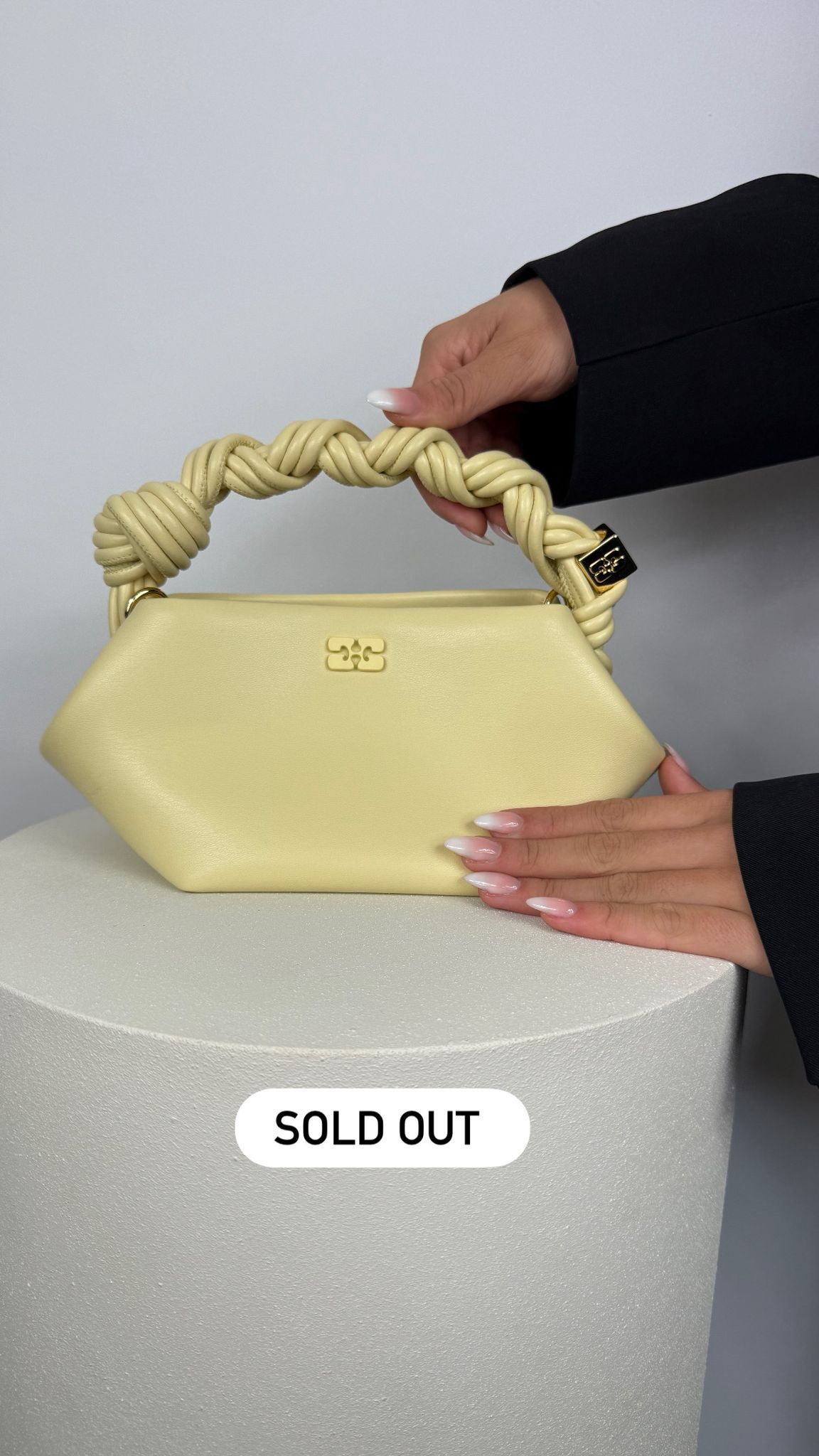 Ganni Butteryellow mini Bou Bag